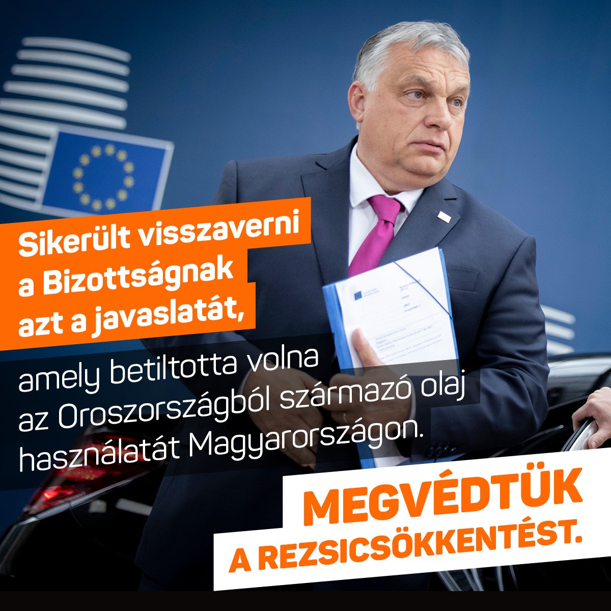 Orbán Viktor bejelentette: Magyarország mentesül az olajembargó alól!