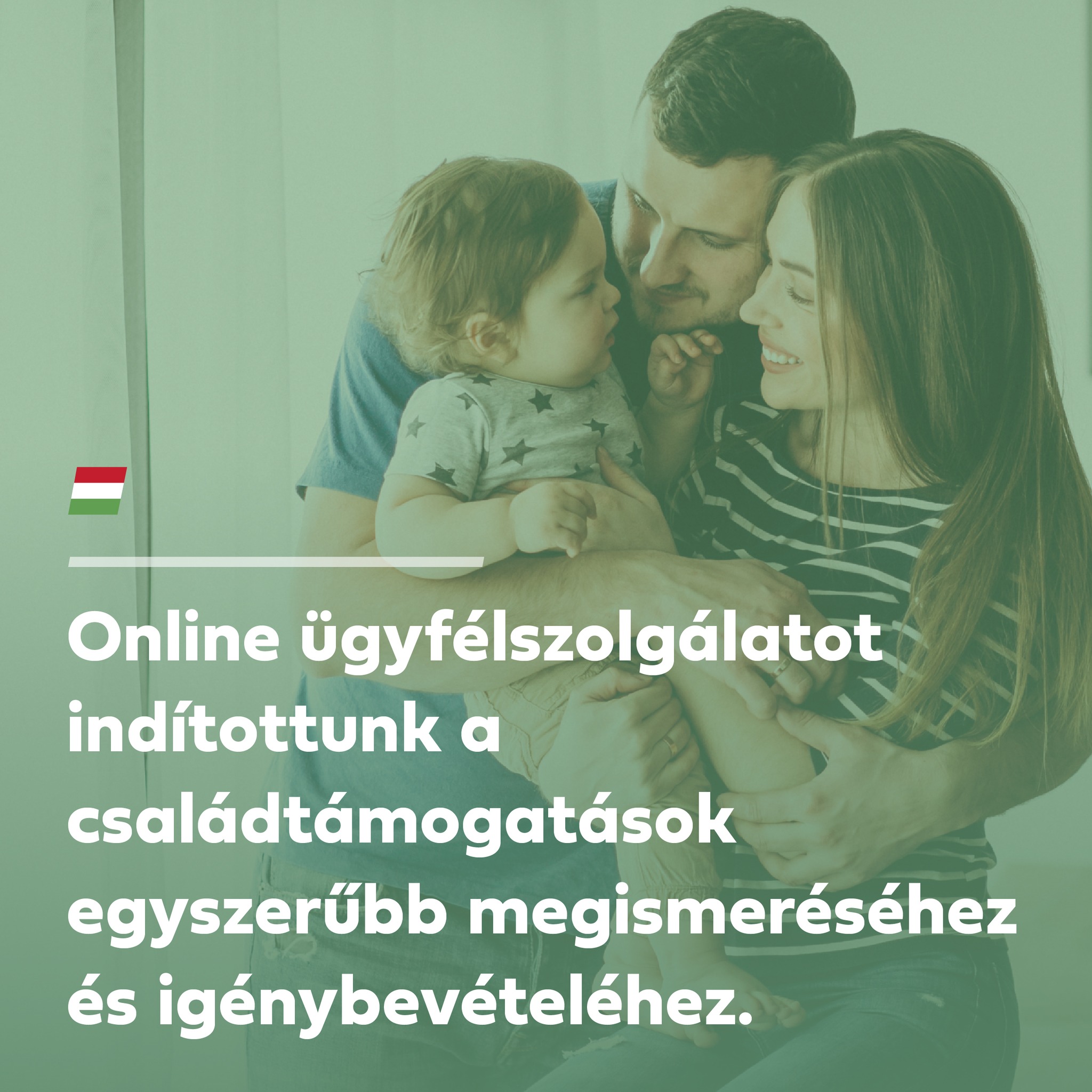 Több mint harminc támogatási formát vehetnek igénybe a magyar családok. Foglaljon Ön is online időpontot a támogatások egyszerűbb megismeréséhez! https://csalad.hu/ugyfelpont/