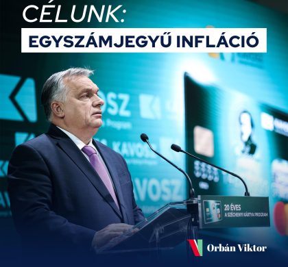 Jövőre 290 milliárd forinttal támogatjuk a Széchenyi Kártya Programon keresztül a magyar kis- és középvállalkozásokat. Célunk, hogy kimaradjunk az európai recesszióból és egyszámjegyűre szorítsuk le a szankciós inflációt 2023 végére. 🇭🇺🇭🇺🇭🇺