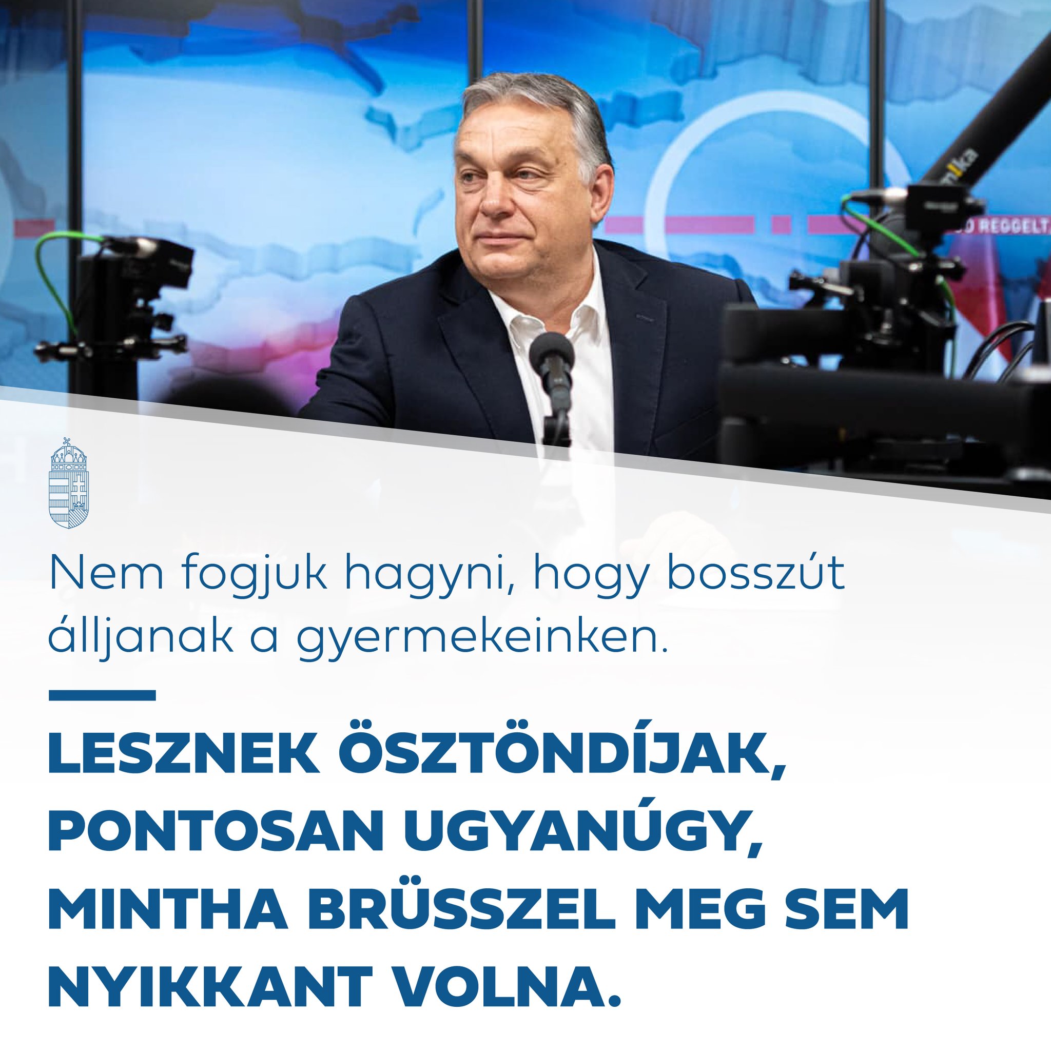 A fiatalok tehetségében rejlő erőforrásokról Magyarország nem mond le!