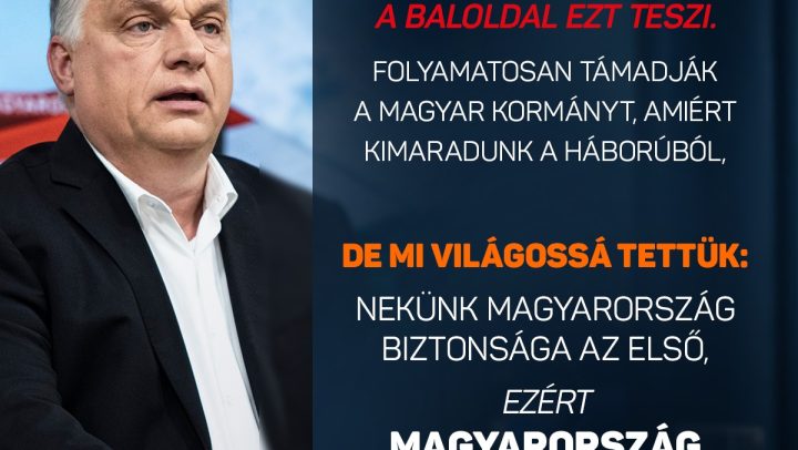 Orbán Viktor a Kossuth Rádióban: