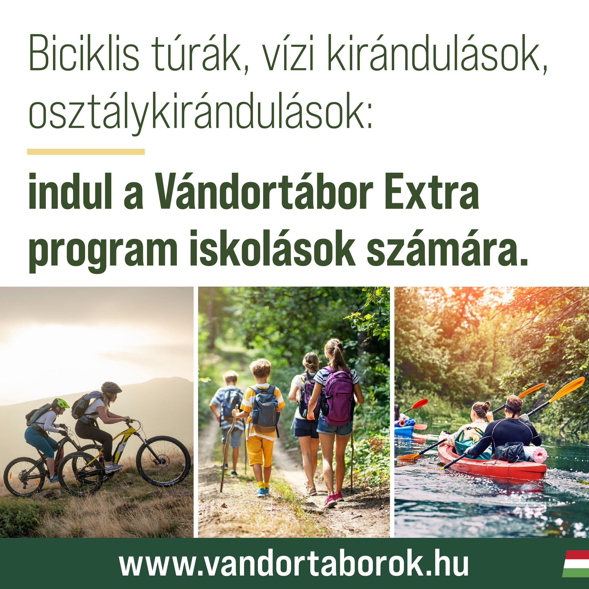 Idén is lesznek államilag támogatott gyermek vándortáborok. Részletek: www.vandortaborok.hu